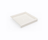 Swanstone SS-3636 36 x 36 Swanstone Alcove Shower Pan with Center Drain in Bisque SF03636MD.018