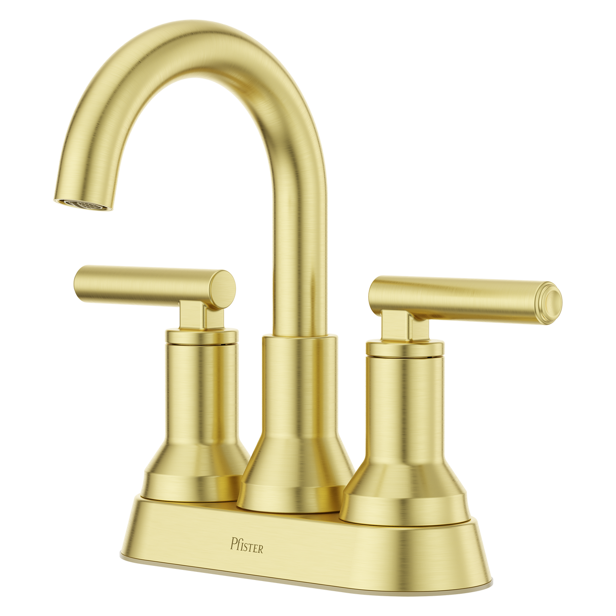 Capistrano 4" Centerset Lavatory Faucet in Brushed Gold