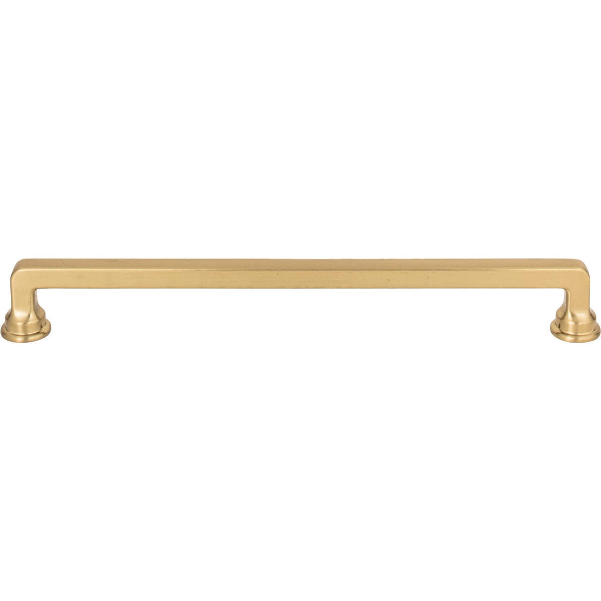 Atlas Homewares Oskar Pull 8 13/16 Inch (c-c) Warm Brass