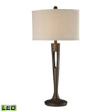 Elk D2426-LED Martcliff 35'' High 1-Light Table Lamp - Burnished Bronze