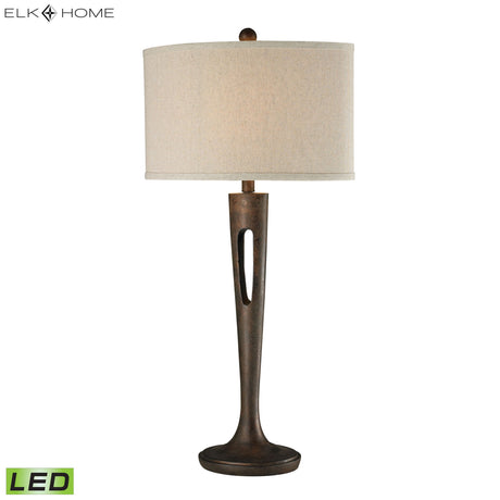 Elk D2426-LED Martcliff 35'' High 1-Light Table Lamp - Burnished Bronze