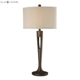Elk D2426 Martcliff 35'' High 1-Light Table Lamp - Burnished Bronze