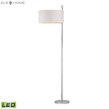 Elk D2473-LED Attwood 64'' High 1-Light Floor Lamp - Polished Nickel