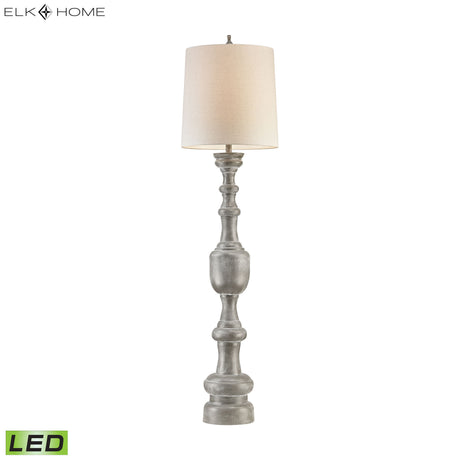 Elk D2993-LED Lillehammer 75'' High 1-Light Floor Lamp - Gray - Includes LED Bulb