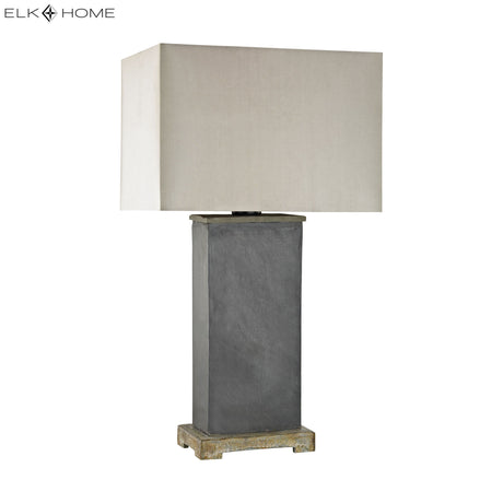 Elk D3092 Elliot Bay 28'' High 1-Light Outdoor Table Lamp - Gray
