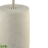 Elk D3452-LED Katwijk 64'' High 1-Light Floor Lamp - Nickel - Includes LED Bulb
