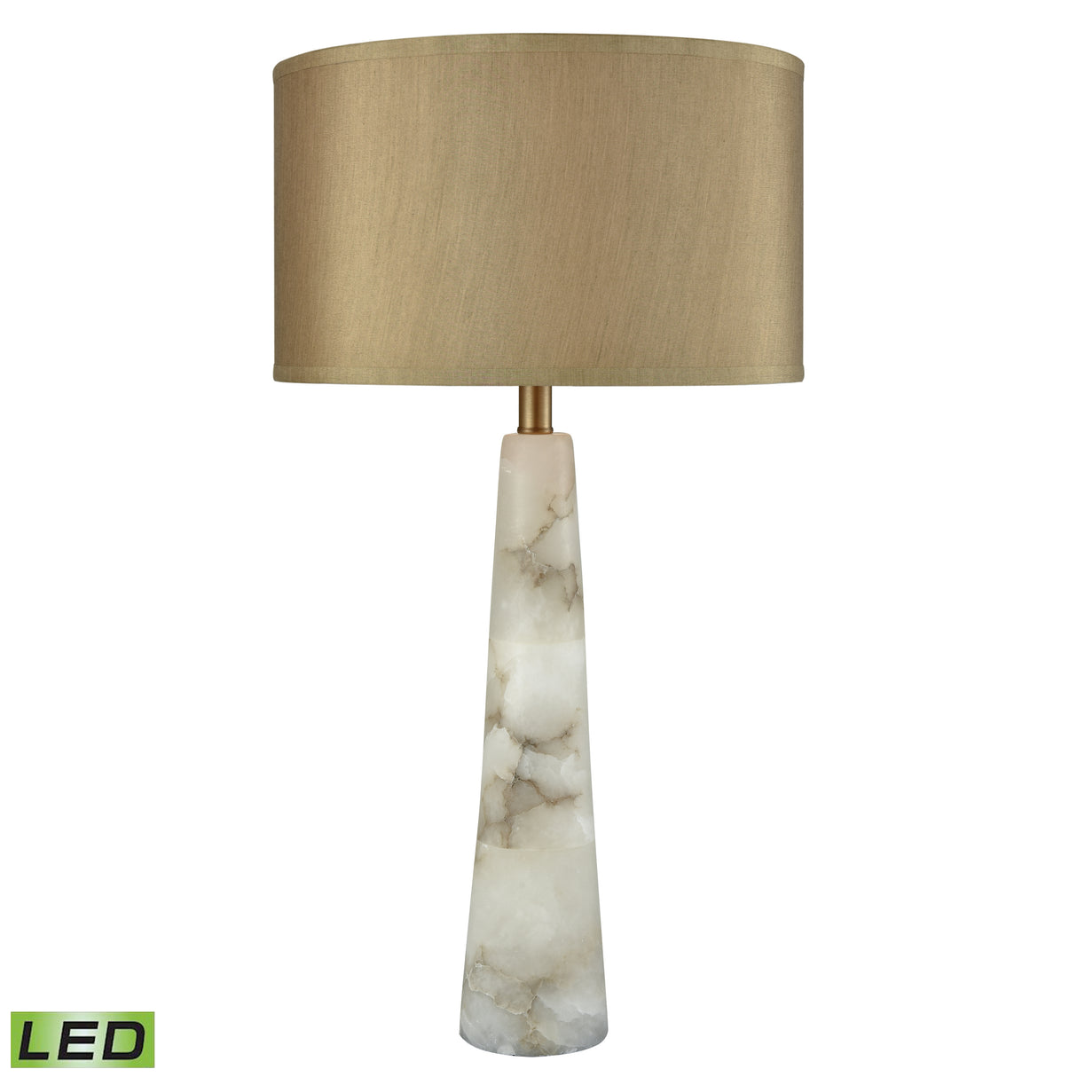 Elk D3475-LED Champagne Float 30'' High 1-Light Table Lamp - Natural - Includes LED Bulb