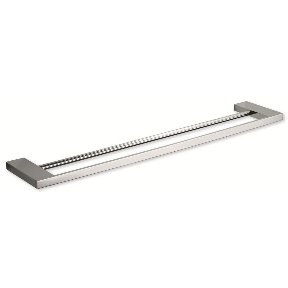 Atlas Homewares Parker Bath Towel Bar 24 Inch Double Polished Chrome