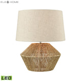 Elk D3781-LED Vavda 19.5'' High 1-Light Table Lamp - Natural - Includes LED Bulb
