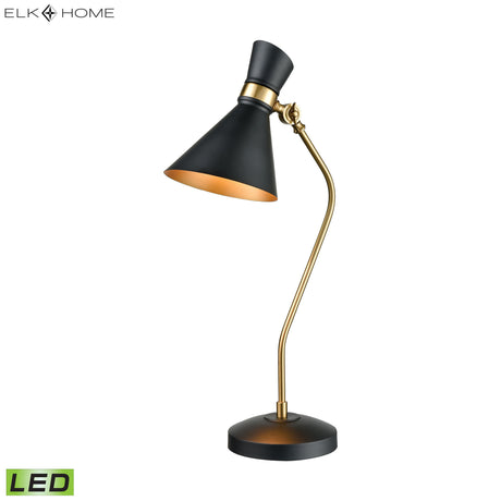 Elk D3806-LED Virtuoso 29'' High 1-Light Table Lamp - Black - Includes LED Bulb