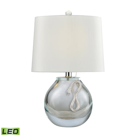 Elk D3854CL-LED Playa Linda 19'' High 1-Light Table Lamp - Clear - Includes LED Bulb