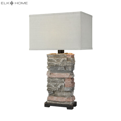 Elk D3975 Terra Firma 30'' High 1-Light Outdoor Table Lamp - Stone