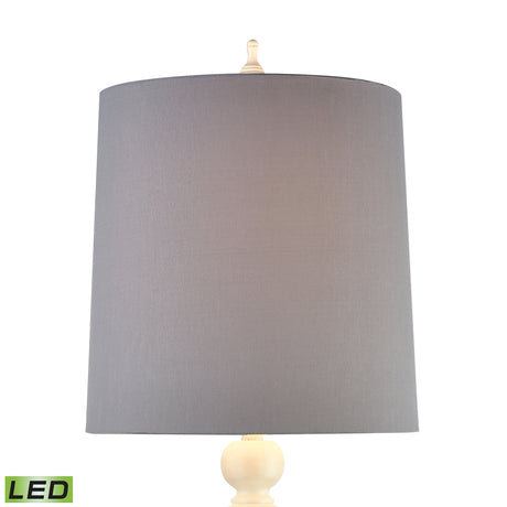 Elk D4409-LED Meymac 74'' High 1-Light Floor Lamp - Matte White - Includes LED Bulb