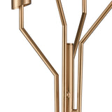 Elk D4458 Carisbrooke 64'' High 4-Light Floor Lamp - Burnished Brass