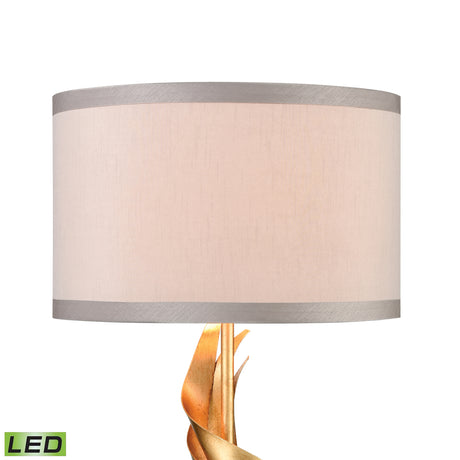 Elk D4499-LED Shake It Off 33'' High 1-Light Table Lamp - Gold Leaf - Includes LED Bulb