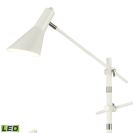 Elk D4537-LED Sallert 72.75'' High 3-Light Floor Lamp - White - Includes LED Bulbs
