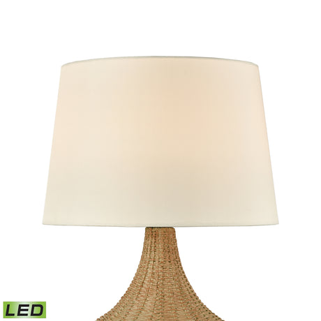 Elk D4545-LED Rafiq 22'' High 1-Light Outdoor Table Lamp - Natural - Includes LED Bulb