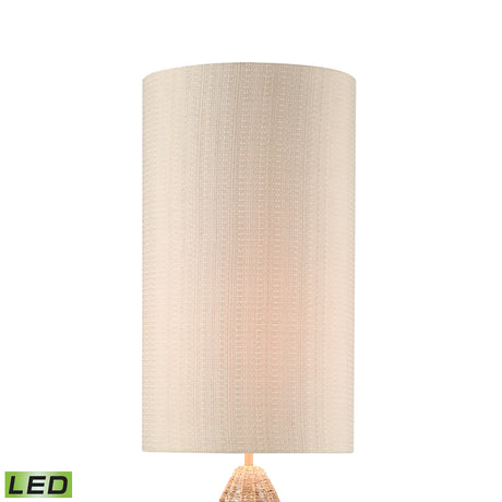 Elk D4554-LED Husk 55'' High 1-Light Floor Lamp - Natural - Includes LED Bulb