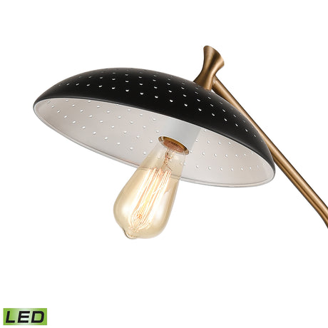 Elk D4653-LED Scarab 66'' High 2-Light Floor Lamp - Satin Brass - Includes LED Bulbs