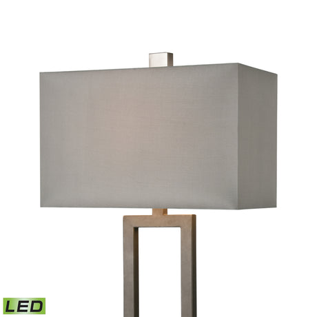Elk D4687-LED Courier 32'' High 1-Light Table Lamp - Pewter - Includes LED Bulb