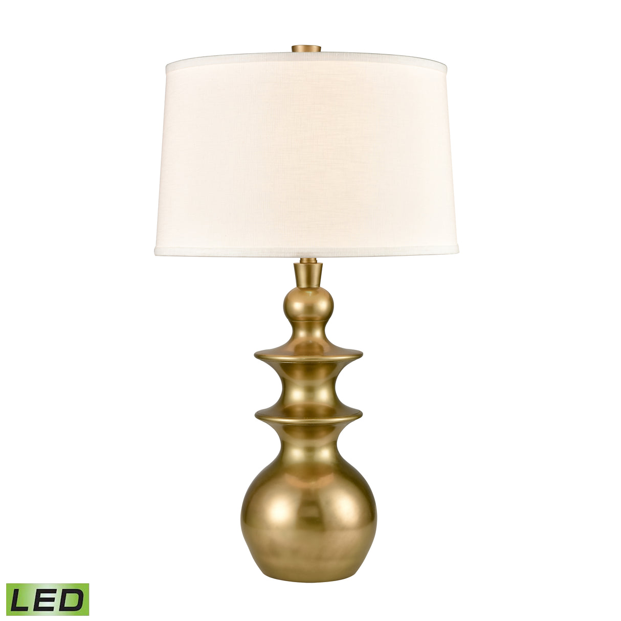 Elk D4695-LED Depiction 32'' High 1-Light Table Lamp - Gold - Includes LED Bulb