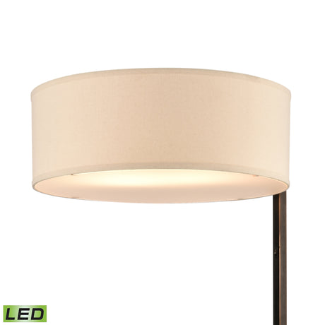Elk D4700-LED Pilot 65'' High 2-Light Floor Lamp - Bronze - Includes LED Bulbs