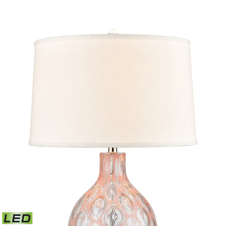 Elk D4707-LED Bayside 31'' High 1-Light Table Lamp - Pink - Includes LED Bulb