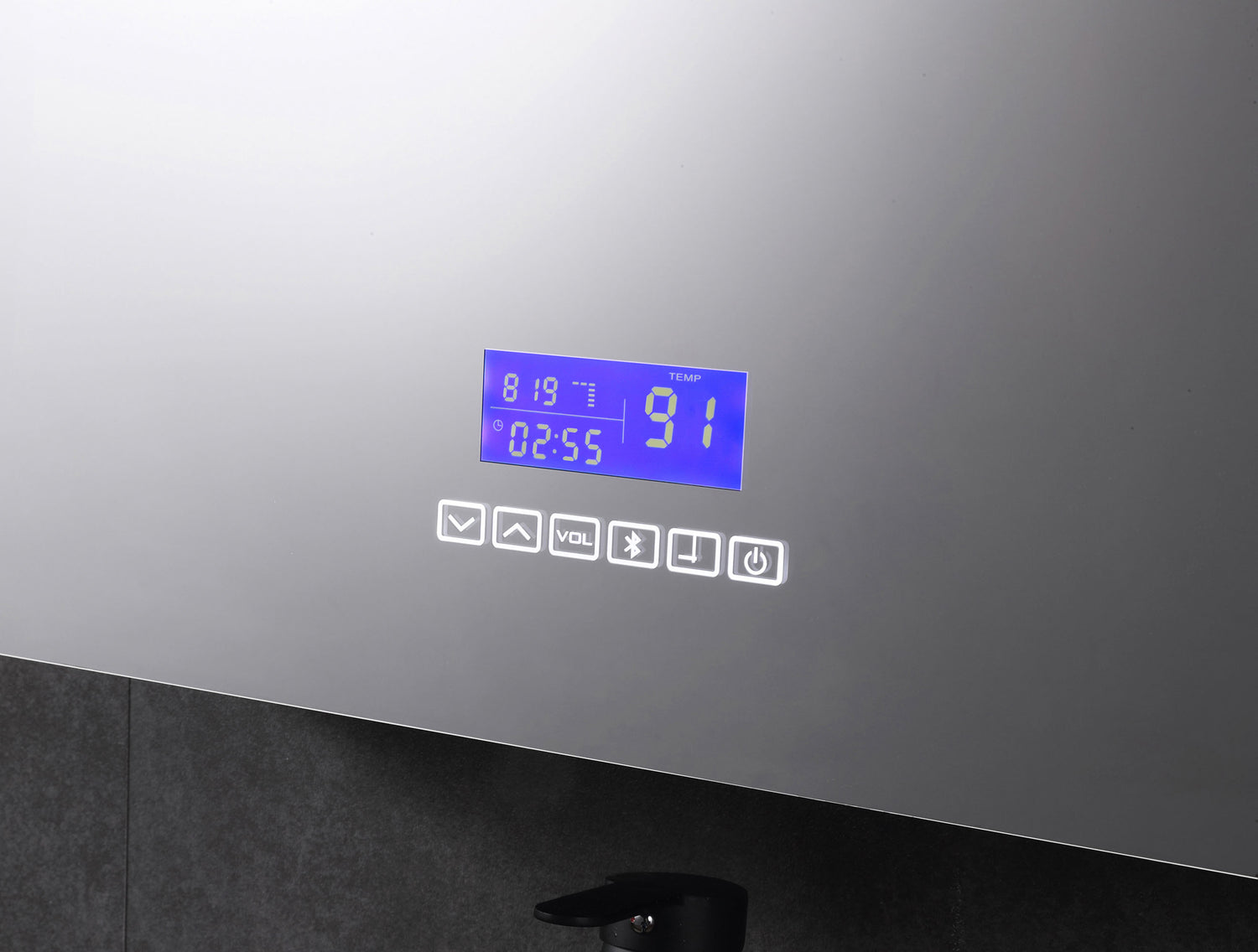 42" x 28" Triple Door LED Light Bluetooth Medicine Cabinet