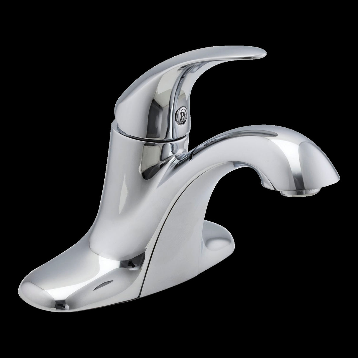 Serrano Single Control 4" Centerset Bathroom Faucet in Polished Chrome