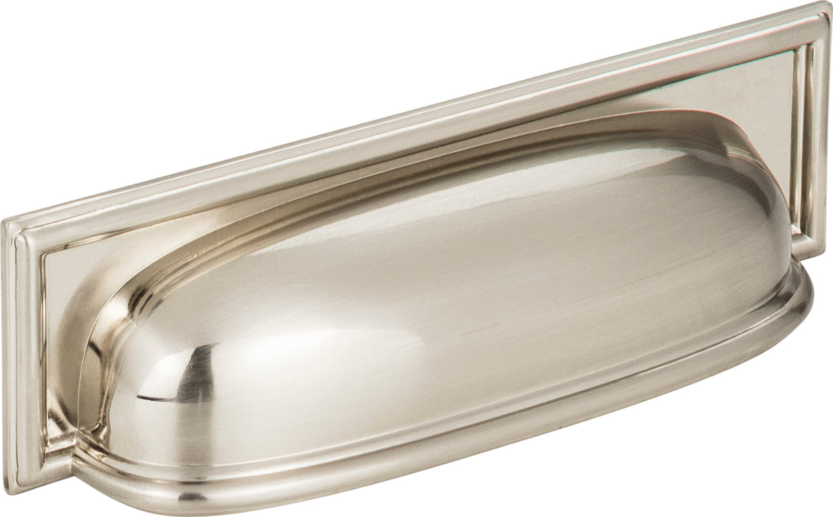 Atlas Homewares Campaign Rope Cup Pull 3 3/4 Inch (c-c) Brushed Nickel