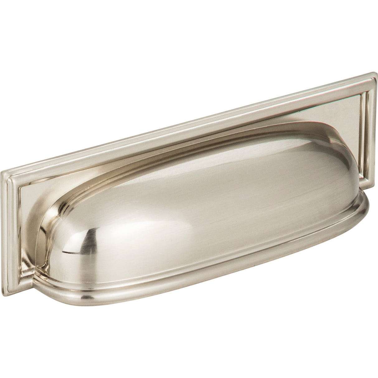 Atlas Homewares Campaign Rope Cup Pull 3 3/4 Inch (c-c) Brushed Nickel