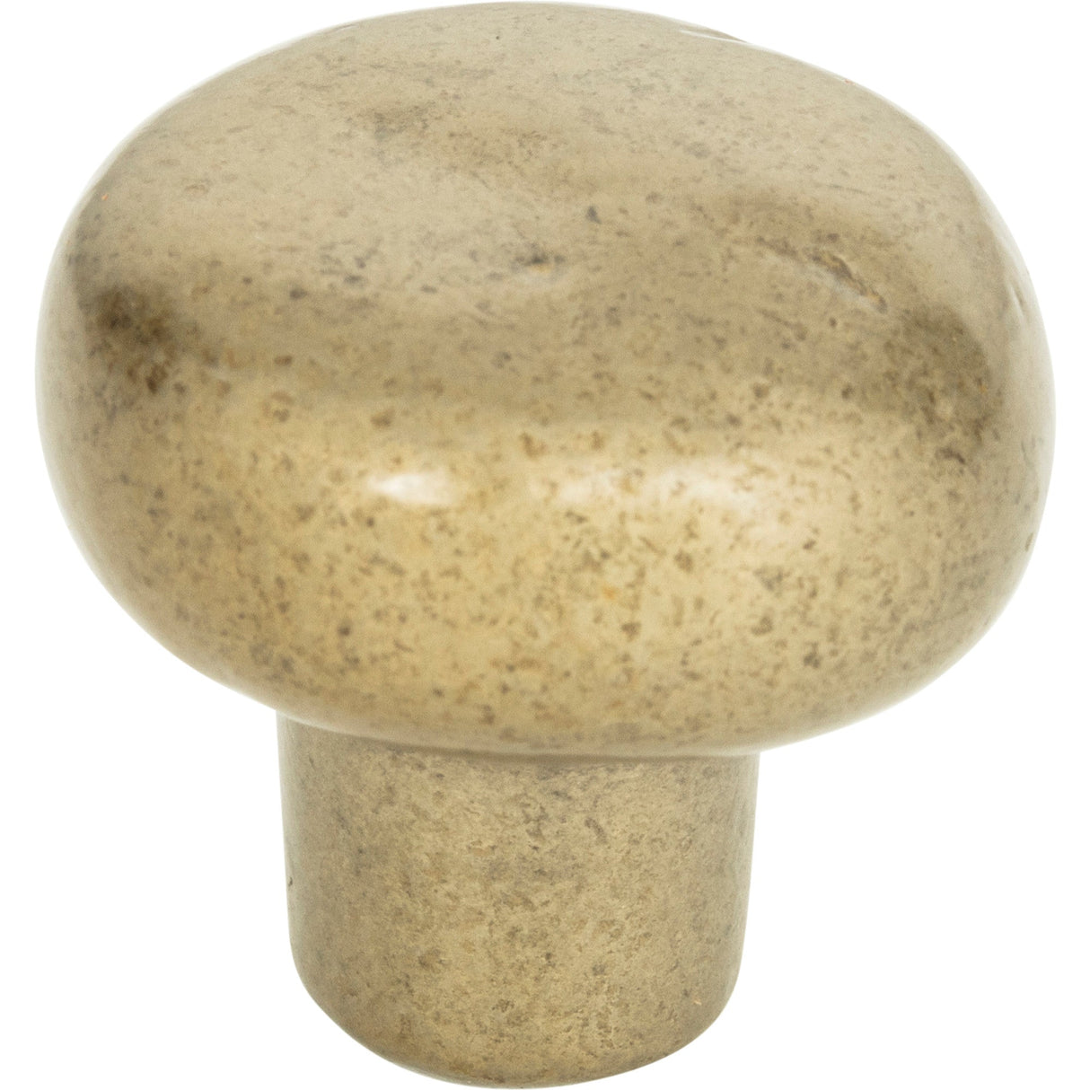 Atlas Homewares Distressed Round Knob 1 3/8 Inch Champagne