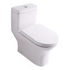 EAGO TB353 DUAL FLUSH ONE PIECE ECO-FRIENDLY HIGH EFFICIENCY LOW FLUSH CERAMIC TOILET