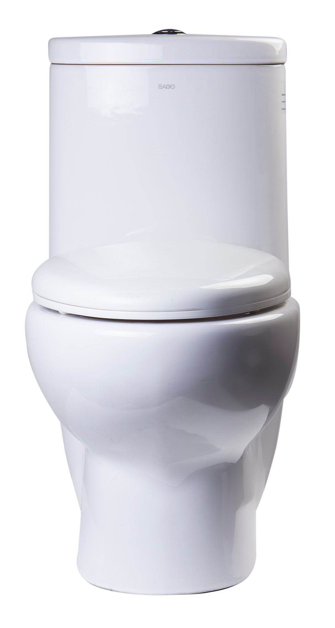 EAGO TB309 TALL DUAL FLUSH ONE PIECE ECO-FRIENDLY HIGH EFFICIENCY LOW FLUSH CERAMIC TOILET