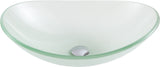 ANZZI LS-AZ086 Forza Series Deco-Glass Vessel Sink in Lustrous Frosted