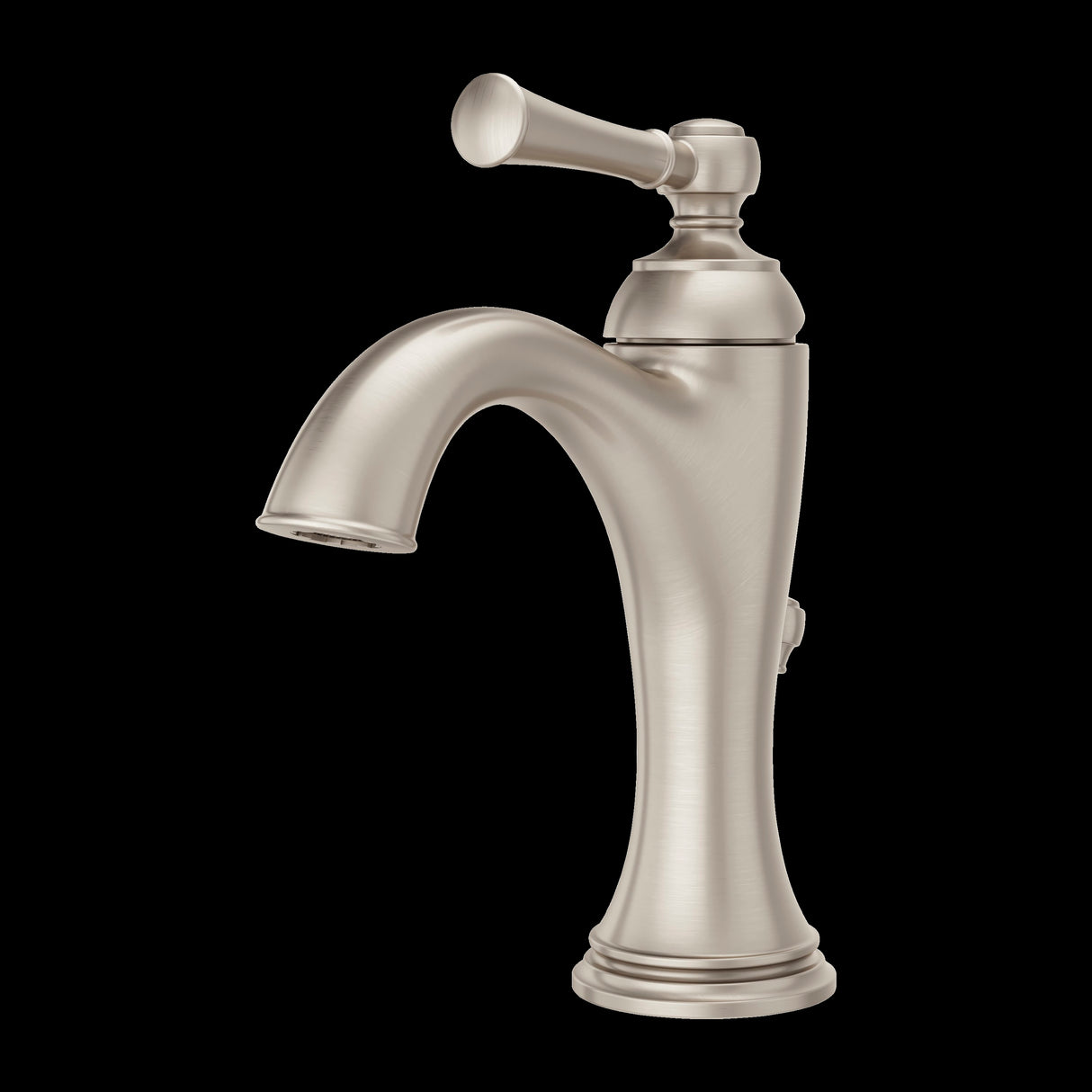 Tisbury Single Control 4" Centerset Bathroom Faucet in Brushed Nickel