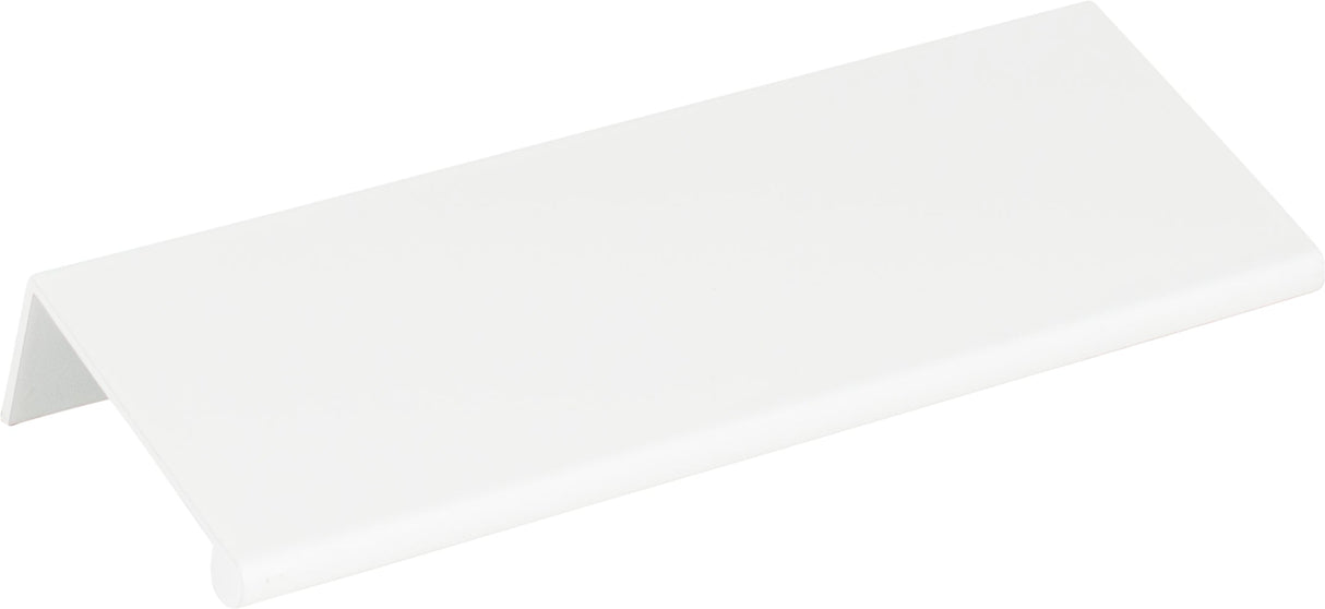 Atlas Homewares Tab Edge Pull 4 5/16 Inch (c-c) High White Gloss