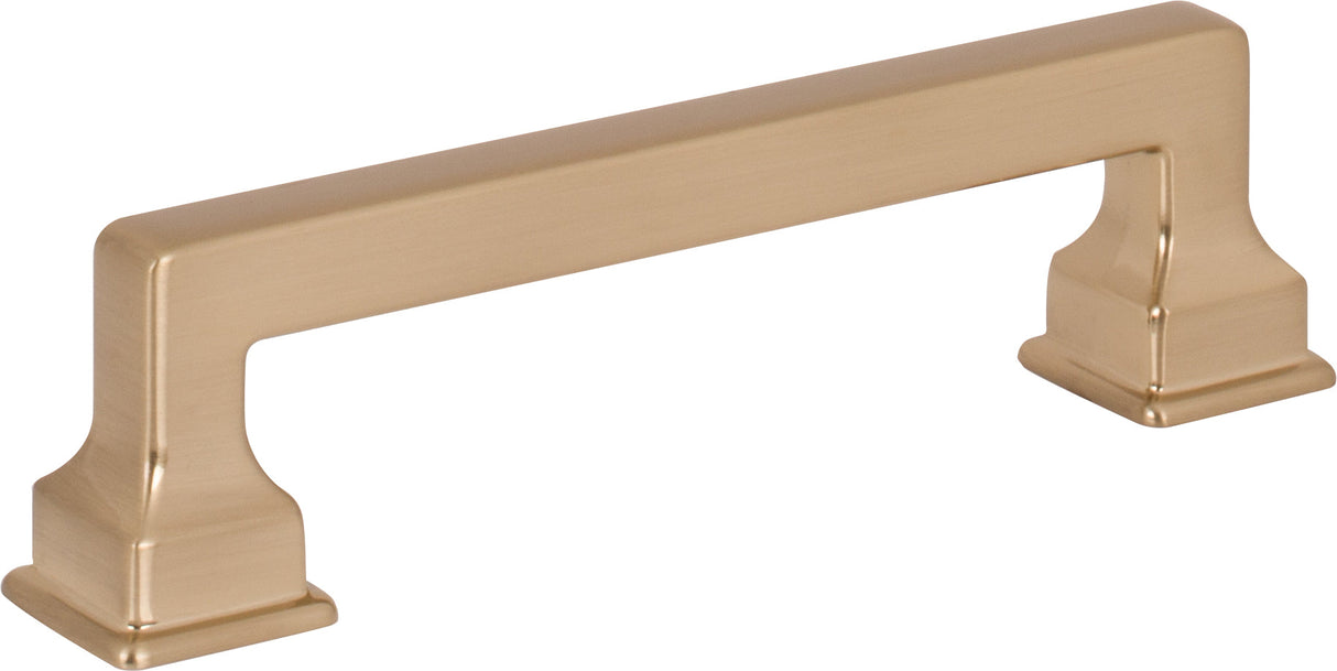 Atlas Homewares Erika Pull 3 3/4 Inch (c-c) Warm Brass