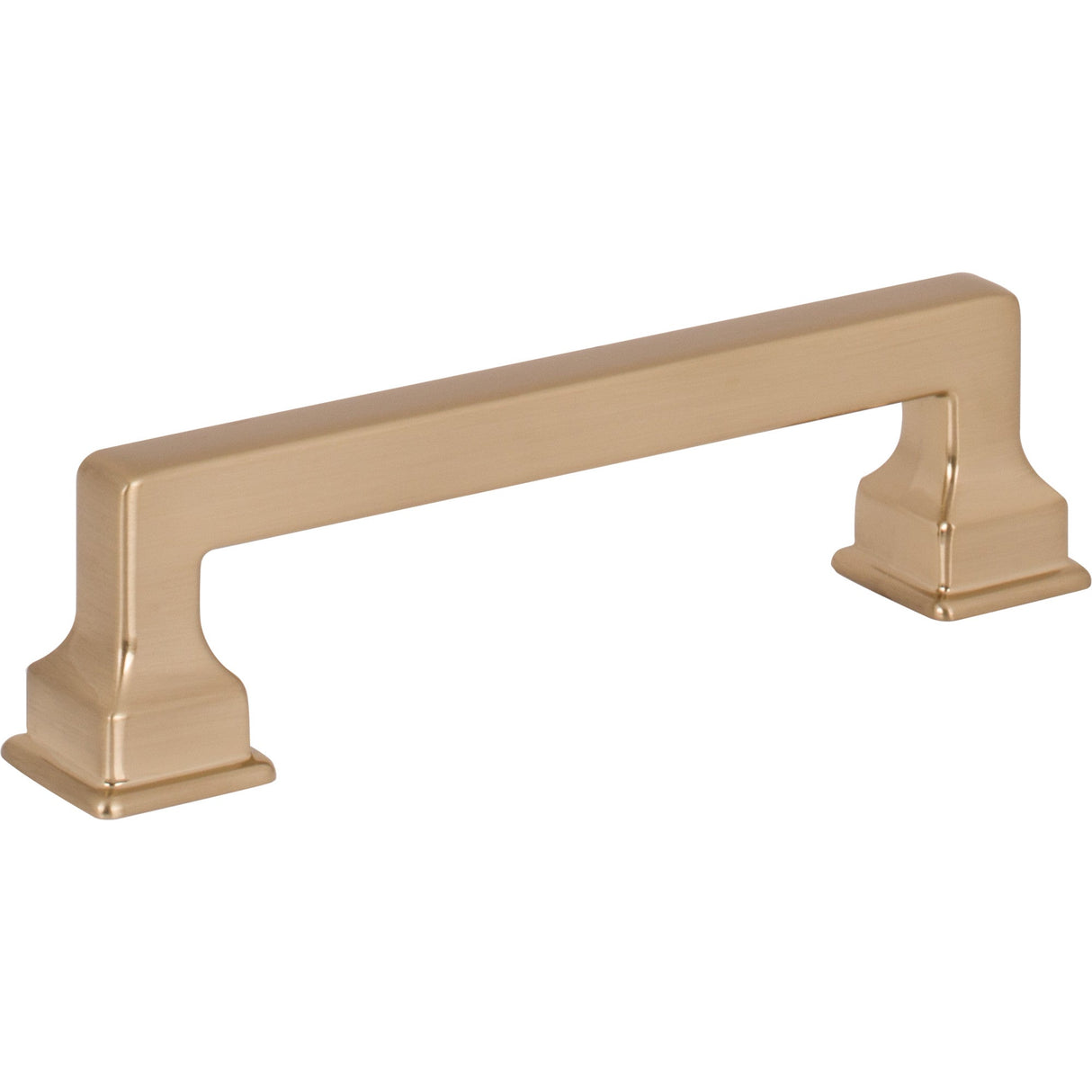 Atlas Homewares Erika Pull 3 3/4 Inch (c-c) Warm Brass
