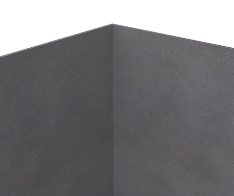 Swanstone SMMK-7232-1 32 x 72 Swanstone Smooth Tile Glue up Bathtub and Shower Single Wall Panel in Charcoal Gray SMMK7232.209