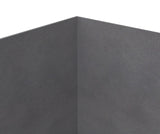 Swanstone SMMK96-3636 36 x 36 x 96 Swanstone Smooth Glue up Shower Wall Kit in Charcoal Gray SMMK963636.209