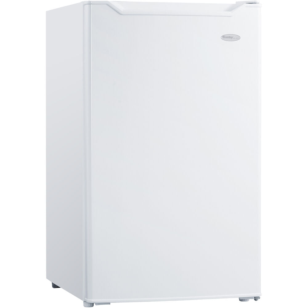 Danby DCR044B1WM 4.4 CuFt. Refrigerator, Push Button Defrost, Full Width Freezer Section