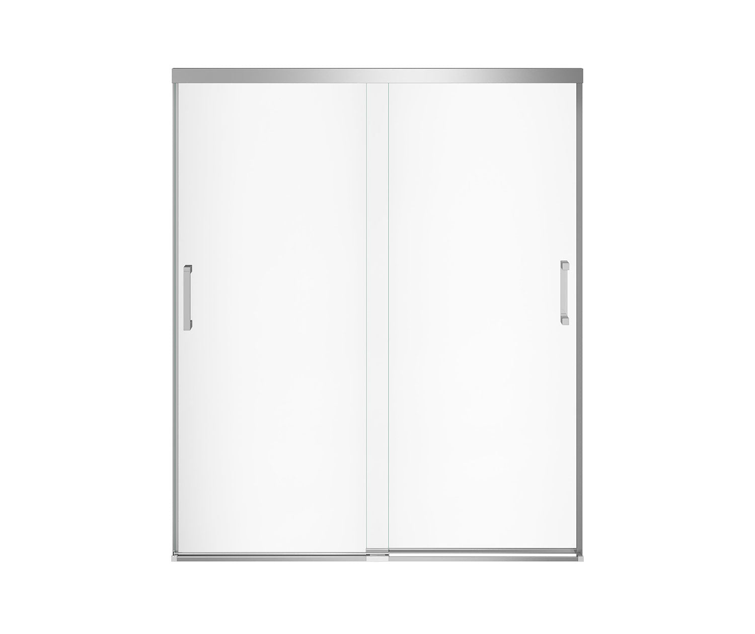 MAAX 139353-900-084-000 Incognito 70 56-59 x 70 ½ in. 8 mm Bypass Shower Door for Alcove Installation with Clear glass in Chrome