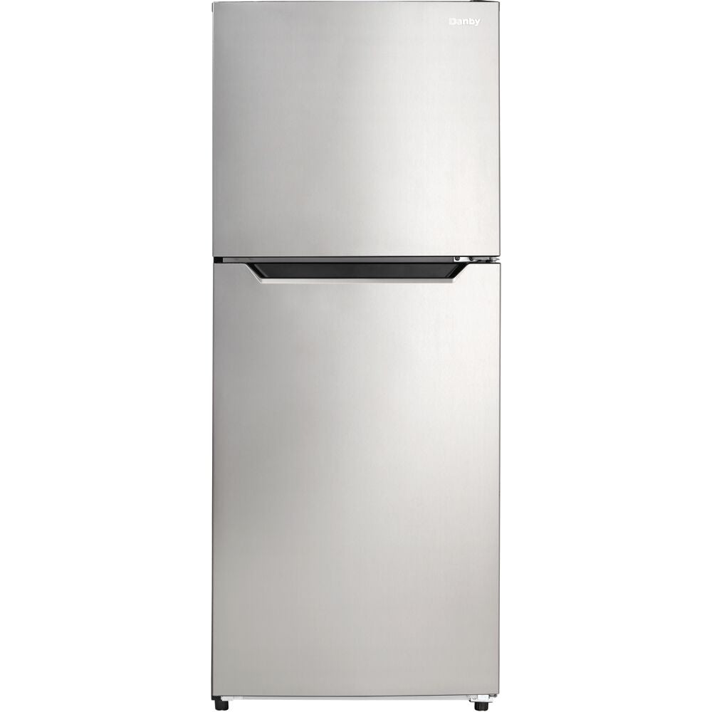 Danby DFF101B1BSLDB 10.1 CuFt. Refrigerator, Glass Shelves, Crisper, Frost Free