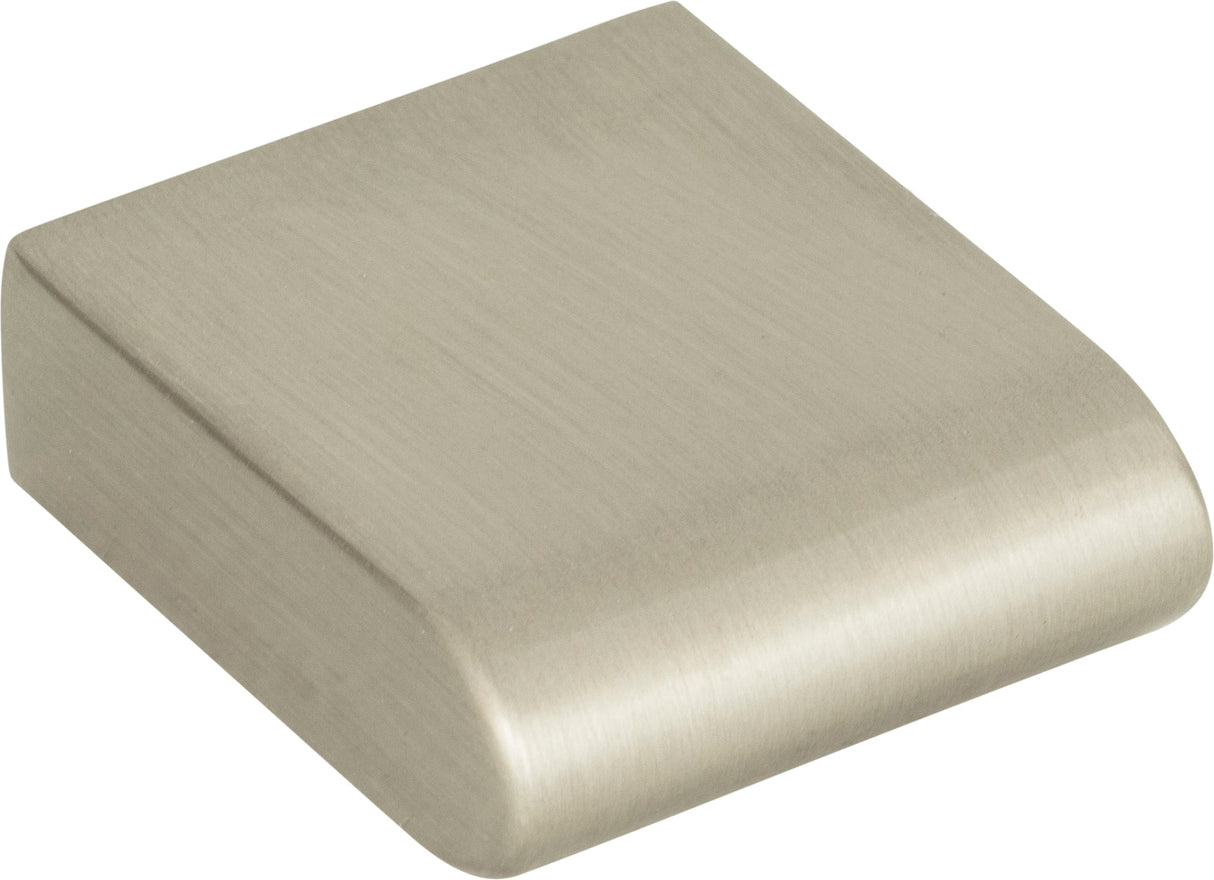 Atlas Homewares Round Rail Knob 1 1/8 Inch Brushed Nickel