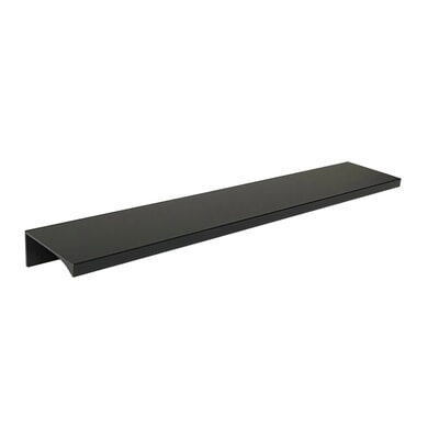 Decorative Hardware Perfect Edge Pull 189mm C/C 9" OL Matte Black W/#6*1/2" Screw