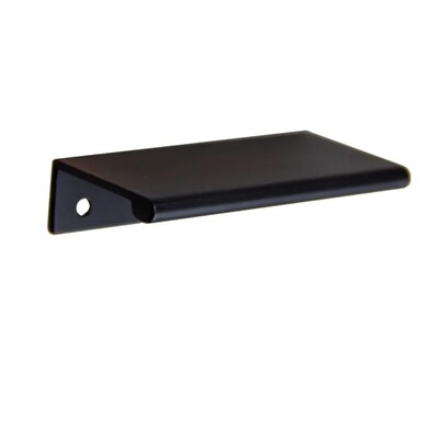 Decorative Hardware Aluminum Tab Pull 64mm C/C 76mm OL with #6x5/8" WS Oil Rubbed Bronze
