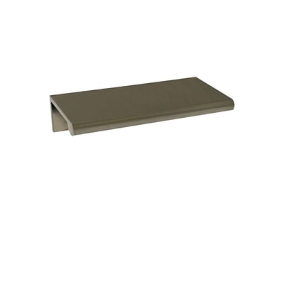 Decorative Hardware Aluminum Tab Pull 60mm C/C 76mm OL with #6x5/8" WS