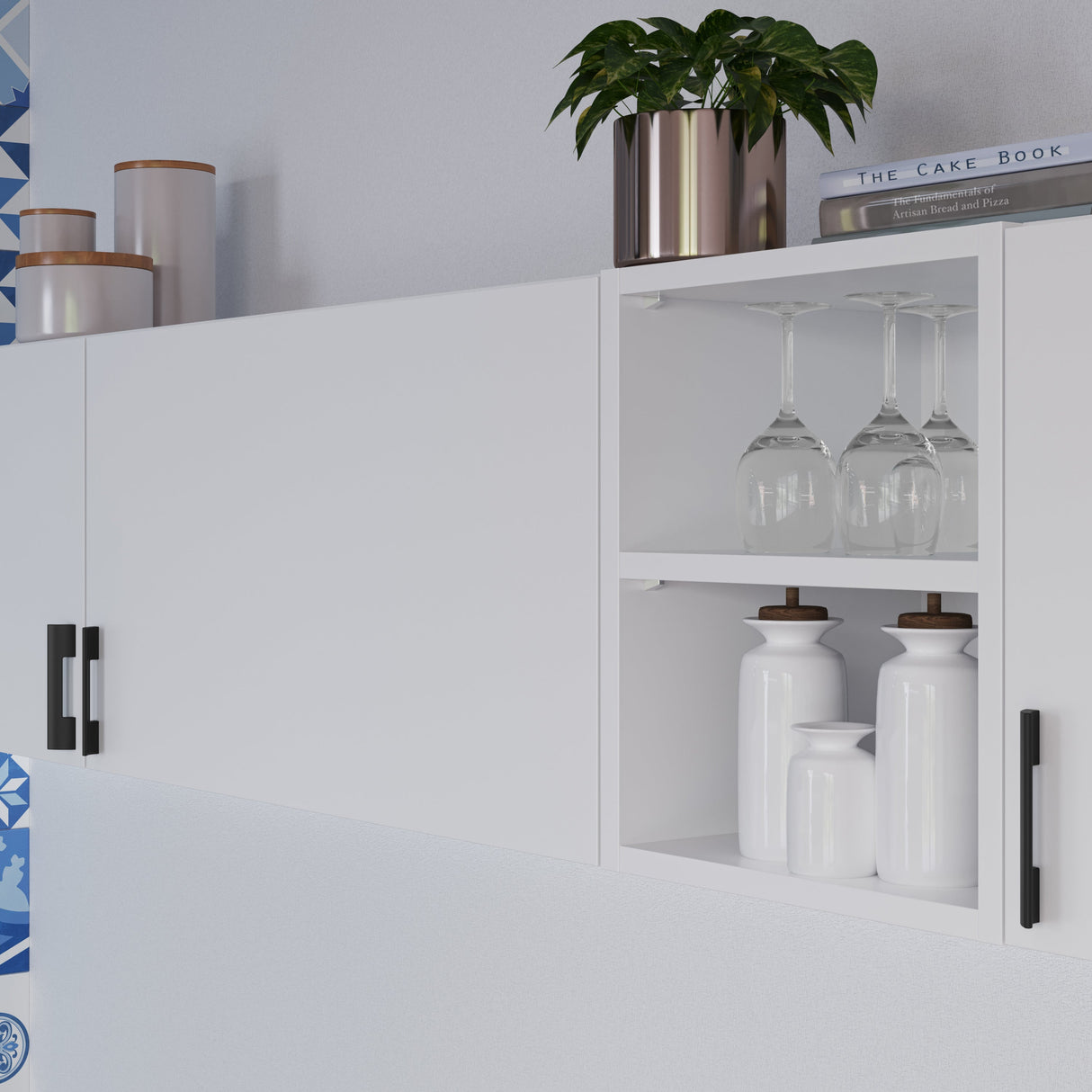 Atlas Homewares Atwood Pull 5 1/16 Inch (c-c) Matte Black