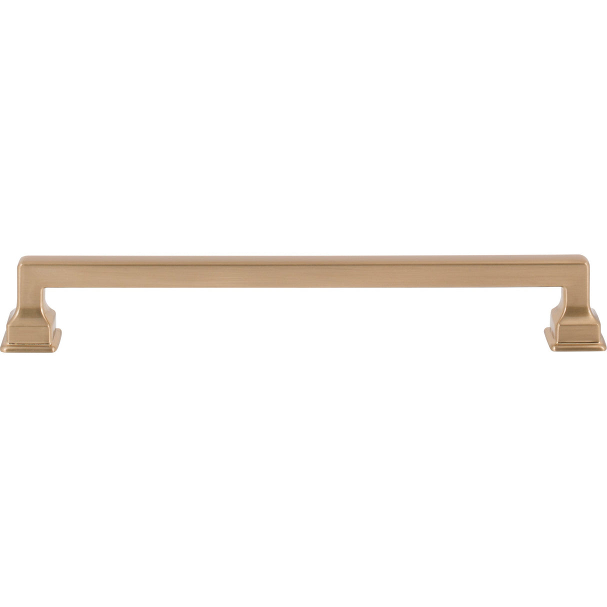 Atlas Homewares Erika Pull 7 9/16 Inch (c-c) Warm Brass